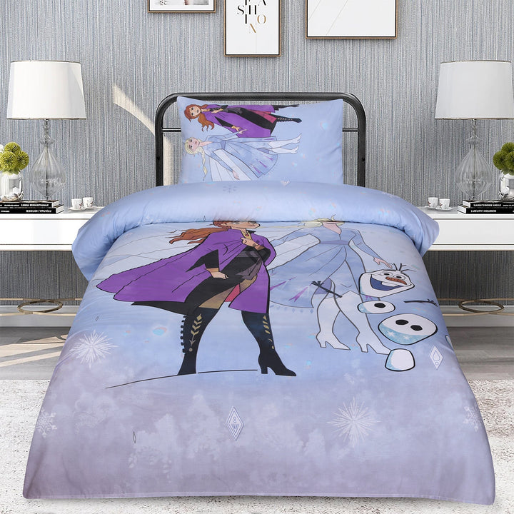 frozen snow- Kids bedsheet set