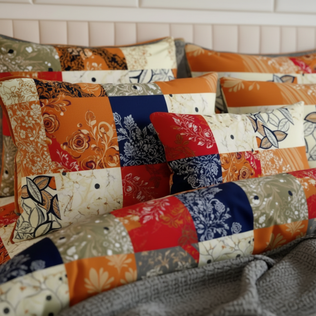 AMEL DUVET COVERS  SET - 8 PCS (PREMIUM)