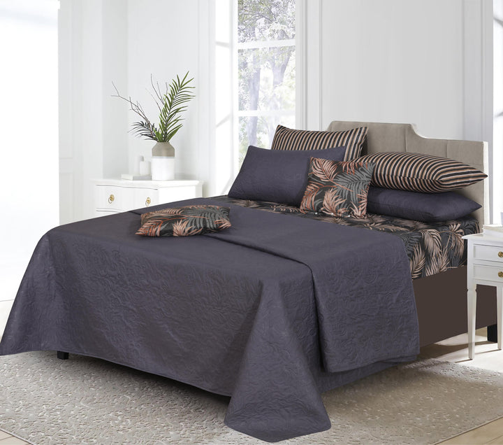 ASHELY GREY Winter Comforter Set- 8 Pcs