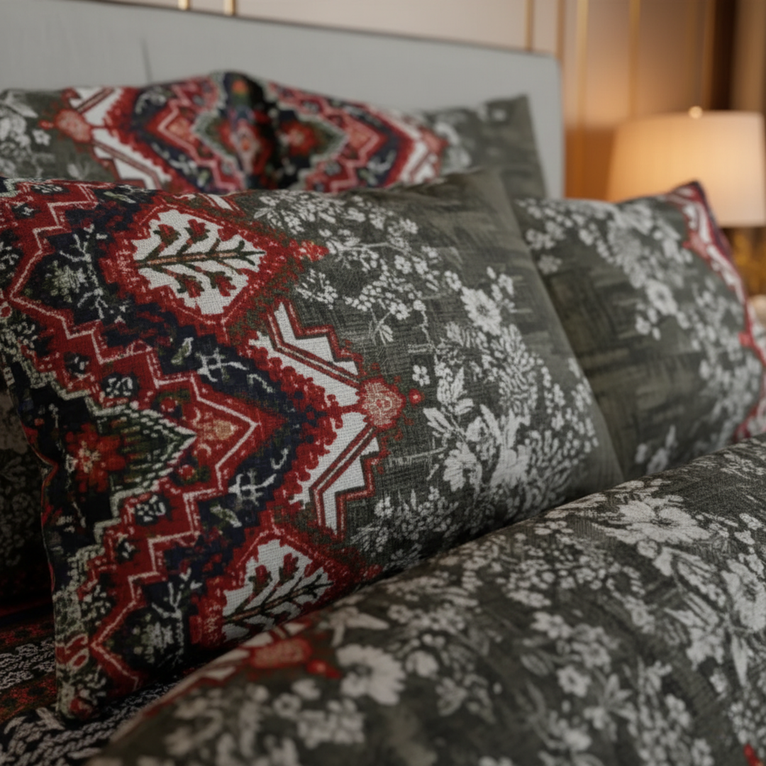 BAWA Winter Comforter Set- 7 Pcs