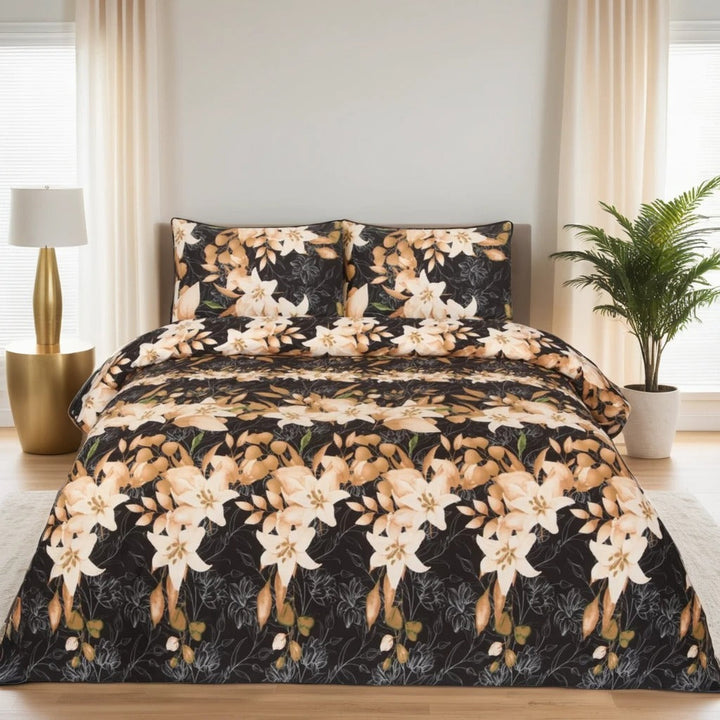 floro bedsheet set - 3 pcs