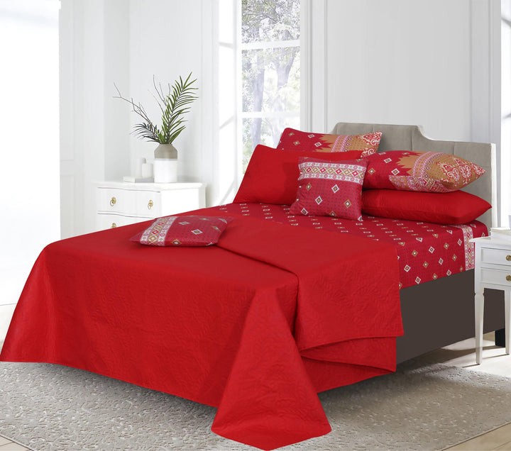 RUBY ZOEY Winter Comforter Set- 8 Pcs