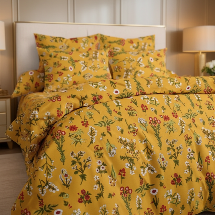 PANSY Winter  Comforter Set- 7 Pcs