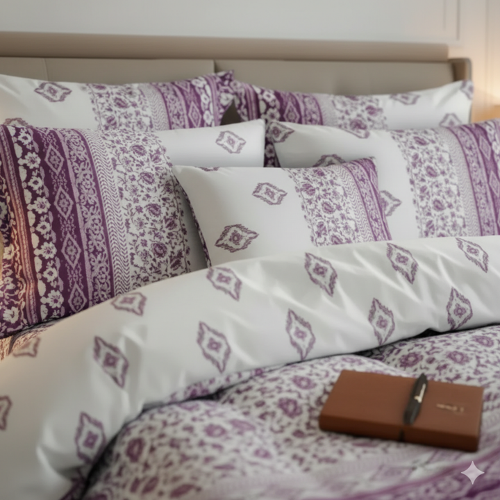 BURJ DUVET COVERS  SET - 8 PCS (PREMIUM)