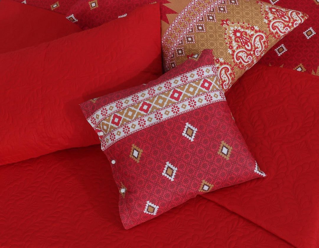 RUBY ZOEY Winter Comforter Set- 8 Pcs