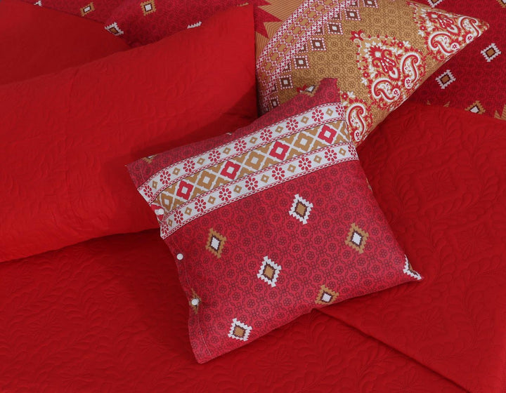 RUBY ZOEY Winter Comforter Set- 8 Pcs