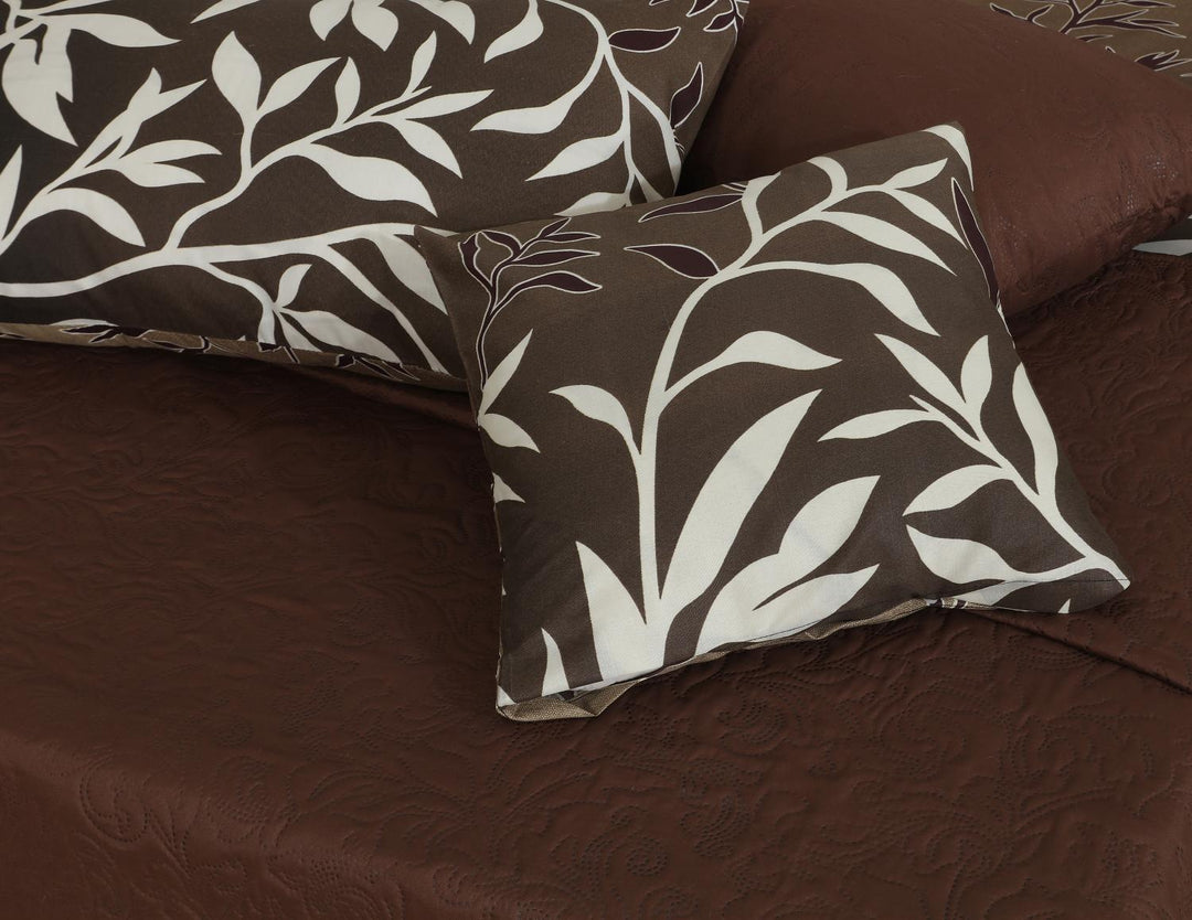 CHOCO BLINK Winter Comforter Set- 8 Pcs