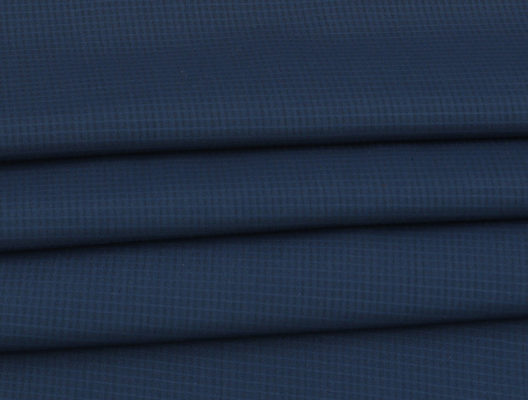 BLUE MAX SUITING - (WASH AND WEAR)