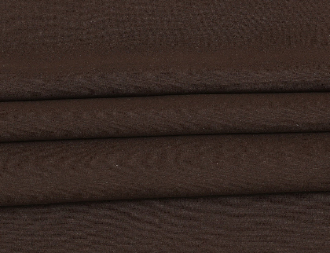 CHOCO BROWN TARGET SUITING - (WASH AND WEAR)