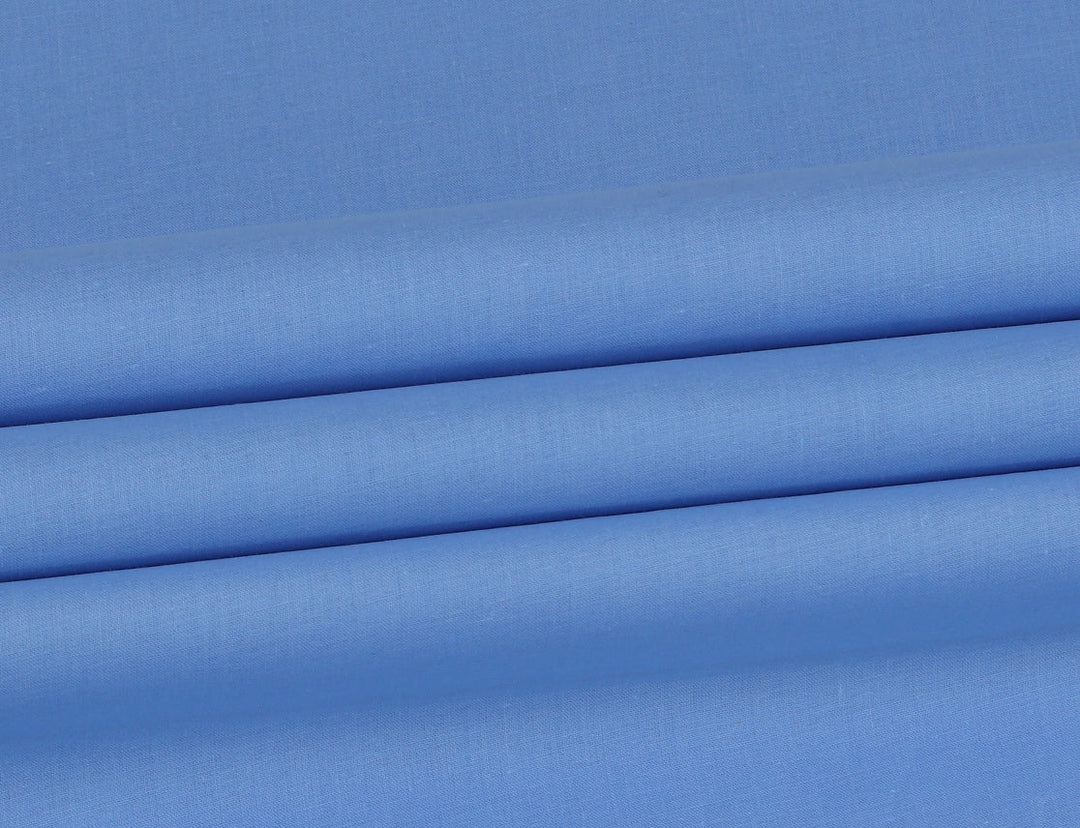 SKY BLUE SWISS - (COTTON)