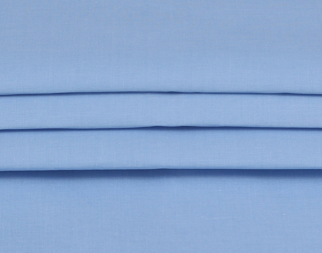 SKY BLUE SWISS - (COTTON)