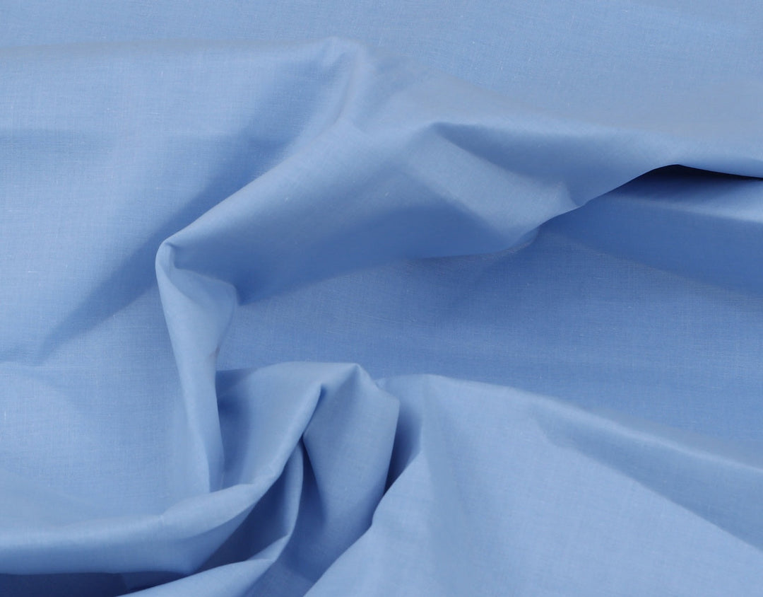 SKY BLUE SWISS - (COTTON)