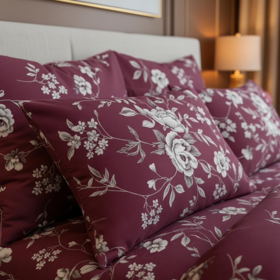 WALDORA Winter Comforter Set- 7 Pcs