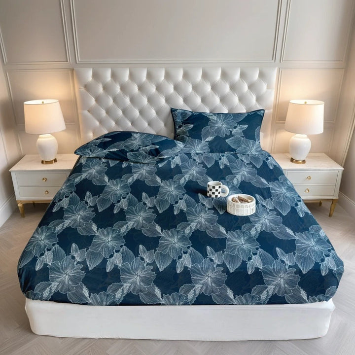 SPUN FITTED SHEET - (PREMIUM)