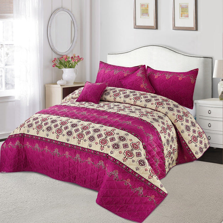 FIORINE Quilted Bedspread Set - 5 Pcs