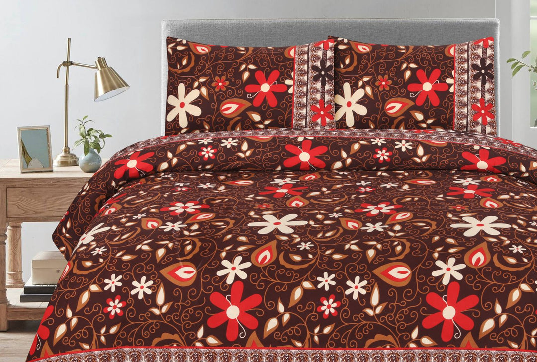 TAWNY BEDSHEET SET - 3 PCS (PREMIUM)
