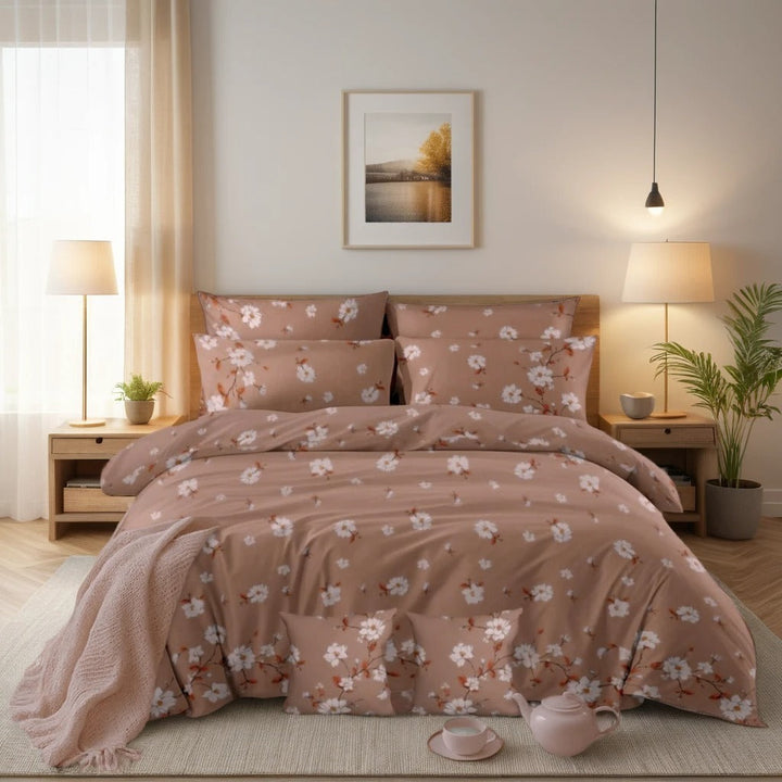 ROSE WARWICK DUVET COVERS  SET - 8 PCS (PREMIUM)