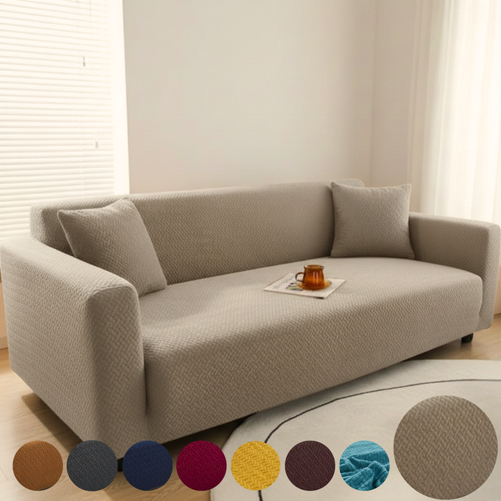 MOUSE STRIPE JACQUARD SOFA COVER