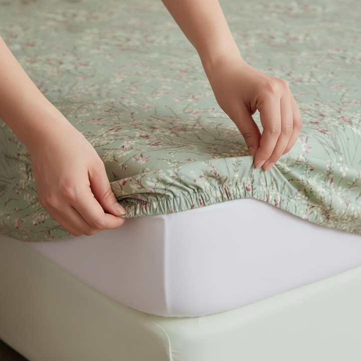 SILQUE FITTED SHEET - (PREMIUM)