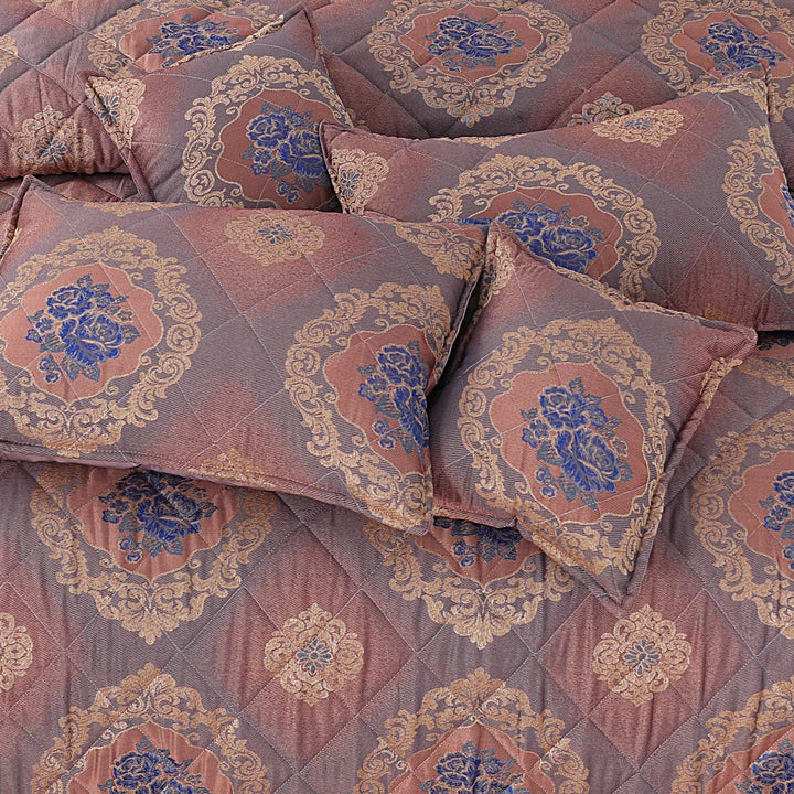 ROSELLA Quilted Bedspread Set - 5 Pcs