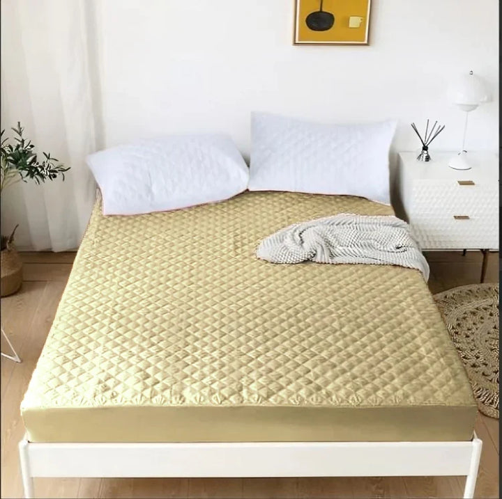 SKIN QUILTED WATERPROOF MATTRESS FITTED COVER