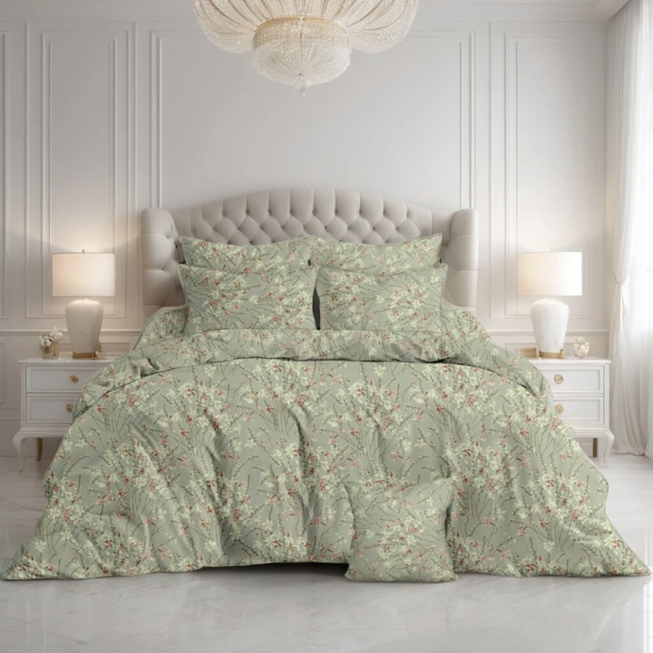 SILQUE  Winter Comforter set- 7 pcs