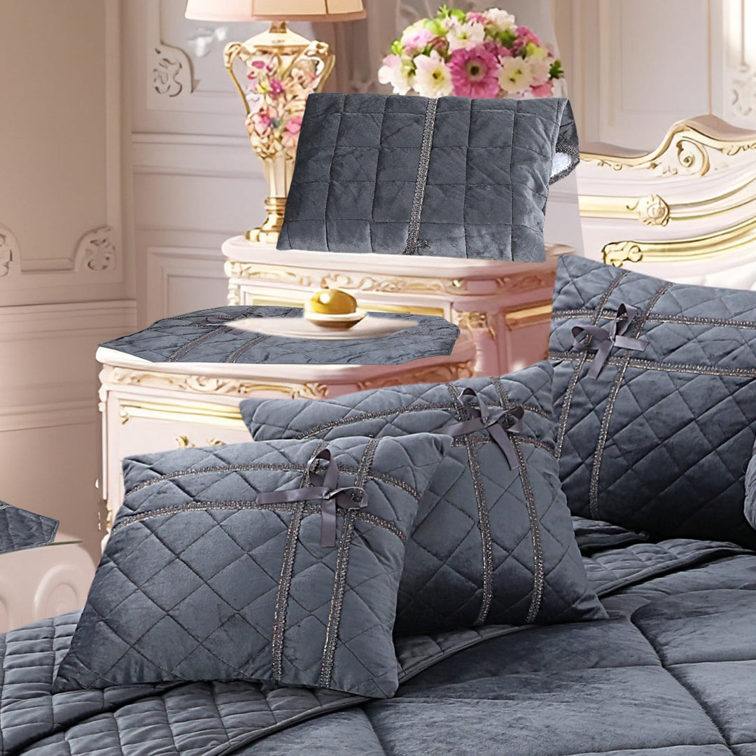 SAVIRA COMFORTER SET - 14 PCS