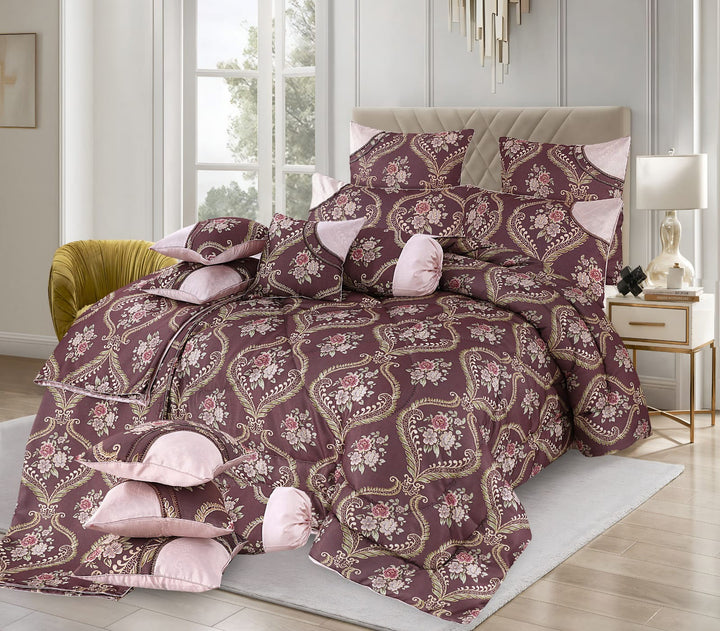 PEARL COMFORTER SET - 14 PCS