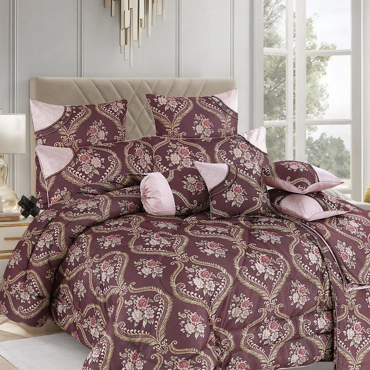 PEARL COMFORTER SET - 14 PCS