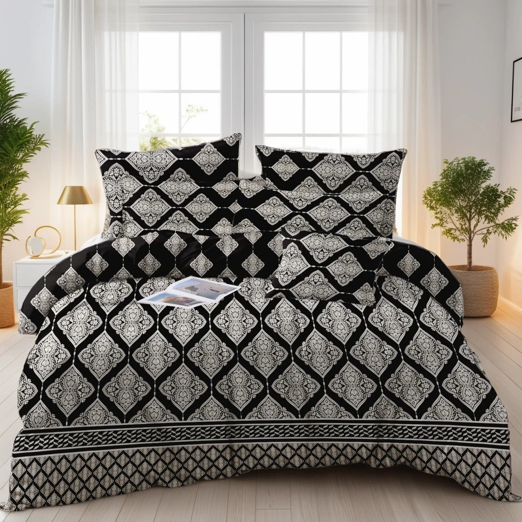 DIVINE Winter Comforter Set- 7 Pcs