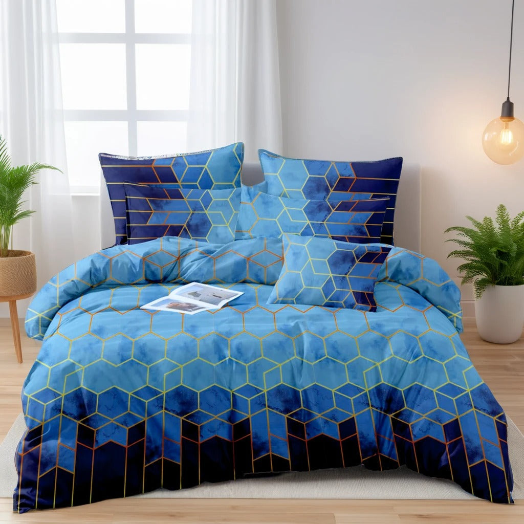 SkyWhisper Winter Comforter Set- 7 Pcs