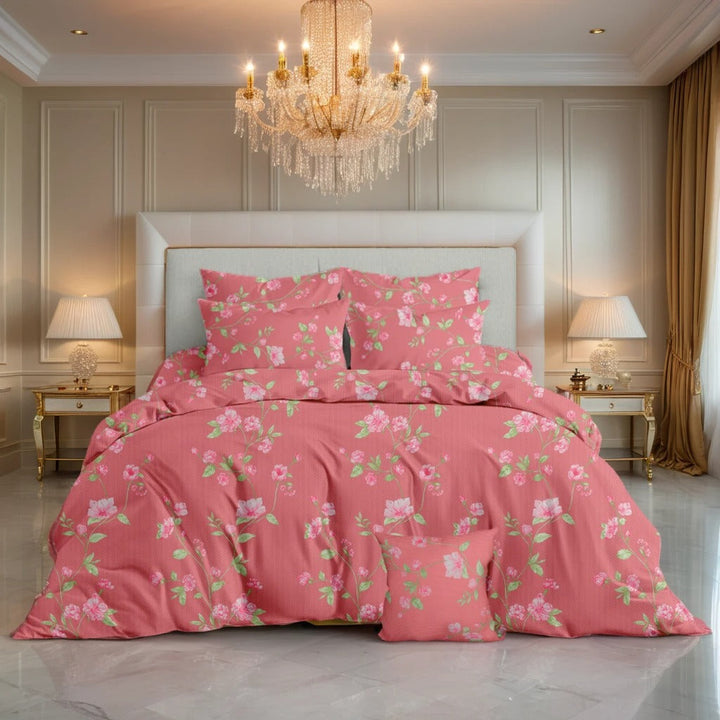 LEAFY Winter Comforter Set- 7 Pcs