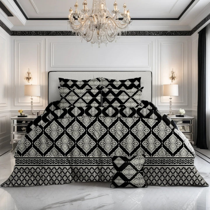 DIVINE Winter Comforter Set- 7 Pcs