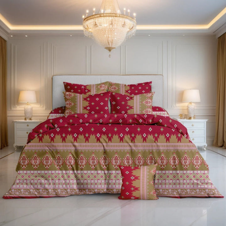 ZOEY Winter Comforter Set- 7 Pcs