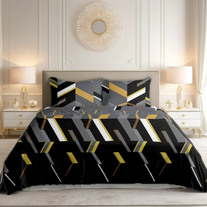 POLYGON bedsheet set - 3 pcs
