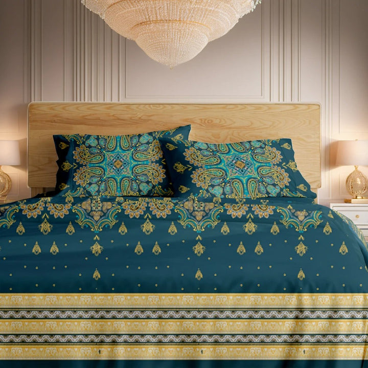 ripon bedsheet set - 3 pcs