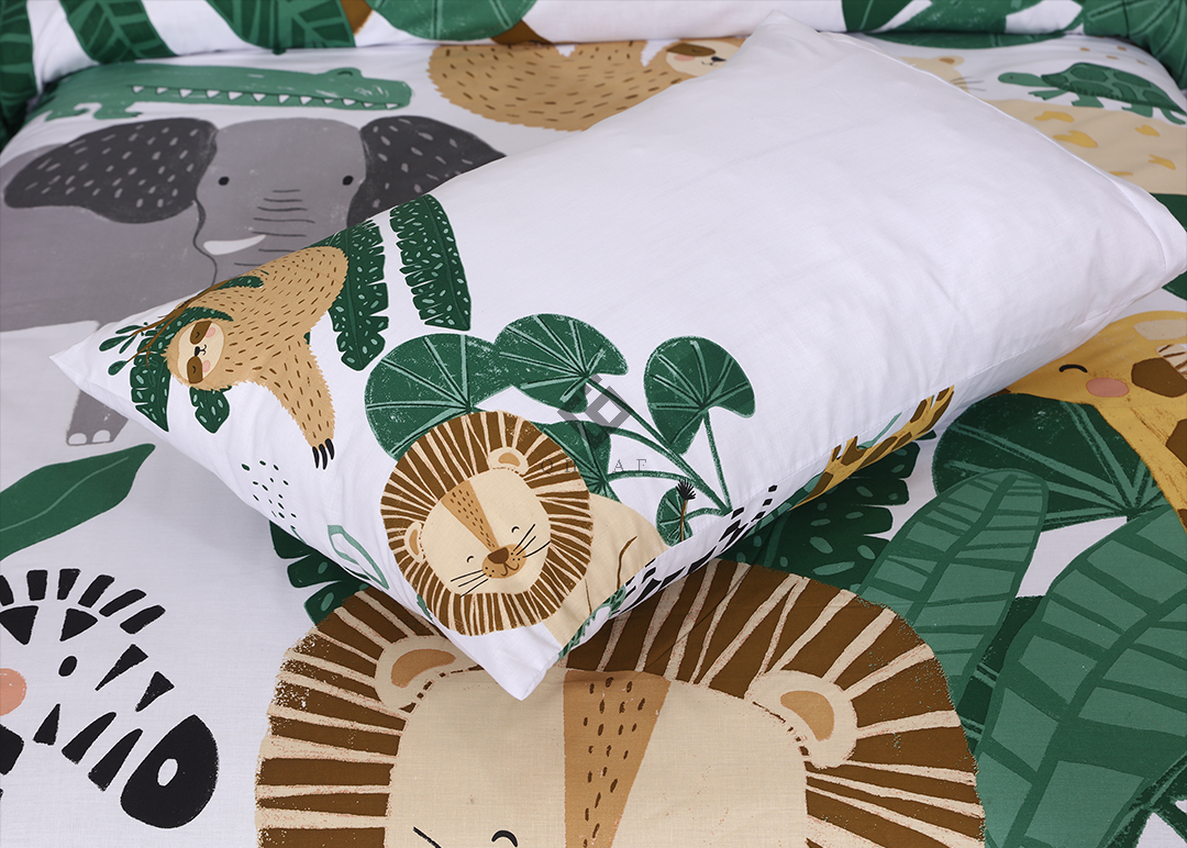 NEW JUNGLE-Kids BEDSHEET SET